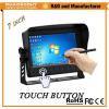 7 inch lcd vga monitor with touch screen touch button