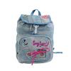 Childrens blue denim rucksack for school new trendy backpacks for girls